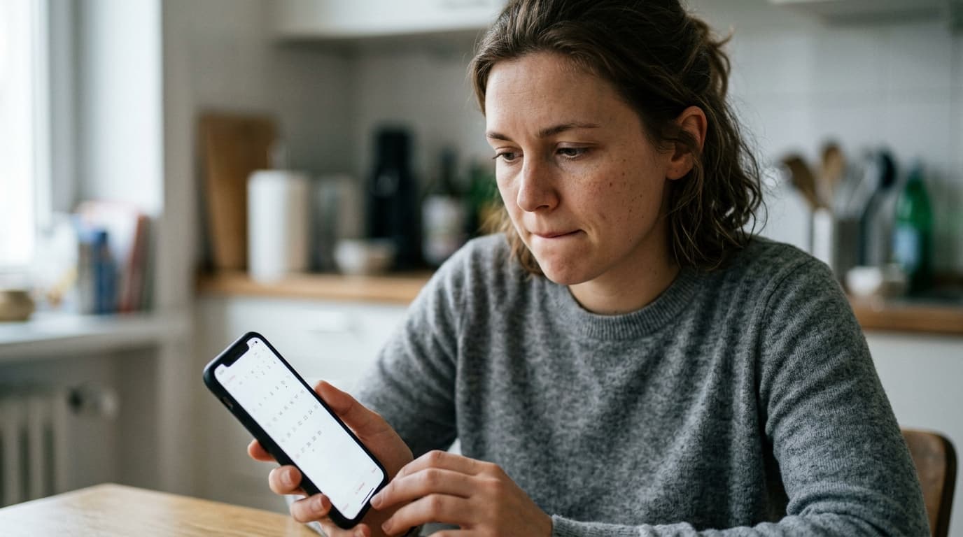 Retraso menstrual o ausencia de menstruación